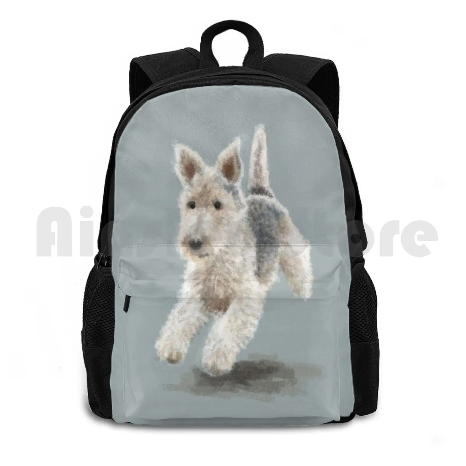 

Уличный походный рюкзак The Fox Terrier, водонепроницаемый, для кемпинга, путешествий, для лисы, Фокси, для собак, терьеров, пород маленьких пород