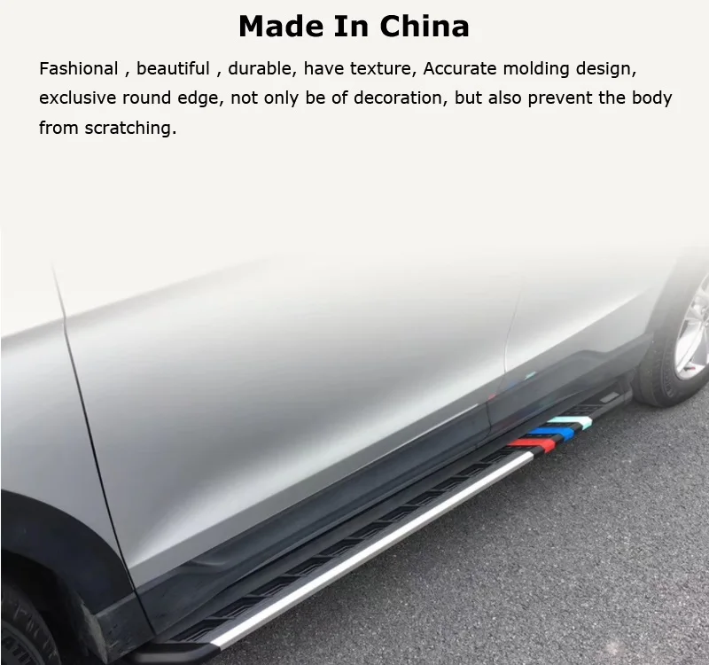 fashionable running board side step bar for HAVAL H6 Coupe, newest design,hot sale in China,recommend for energetic young people