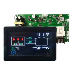 New Touch Screen Electronic Remote Boiler Controller Electric Boiler Temperature Controller Color Liquid Crystal 4303 Model