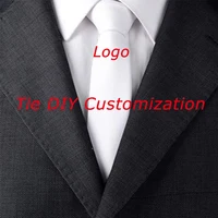 DIY diseño privado múltiples estilos de moda corbata personalizada para hombres regalos de fiesta de Navidad corbata delgada Casual negocios trajes de boda corbatas