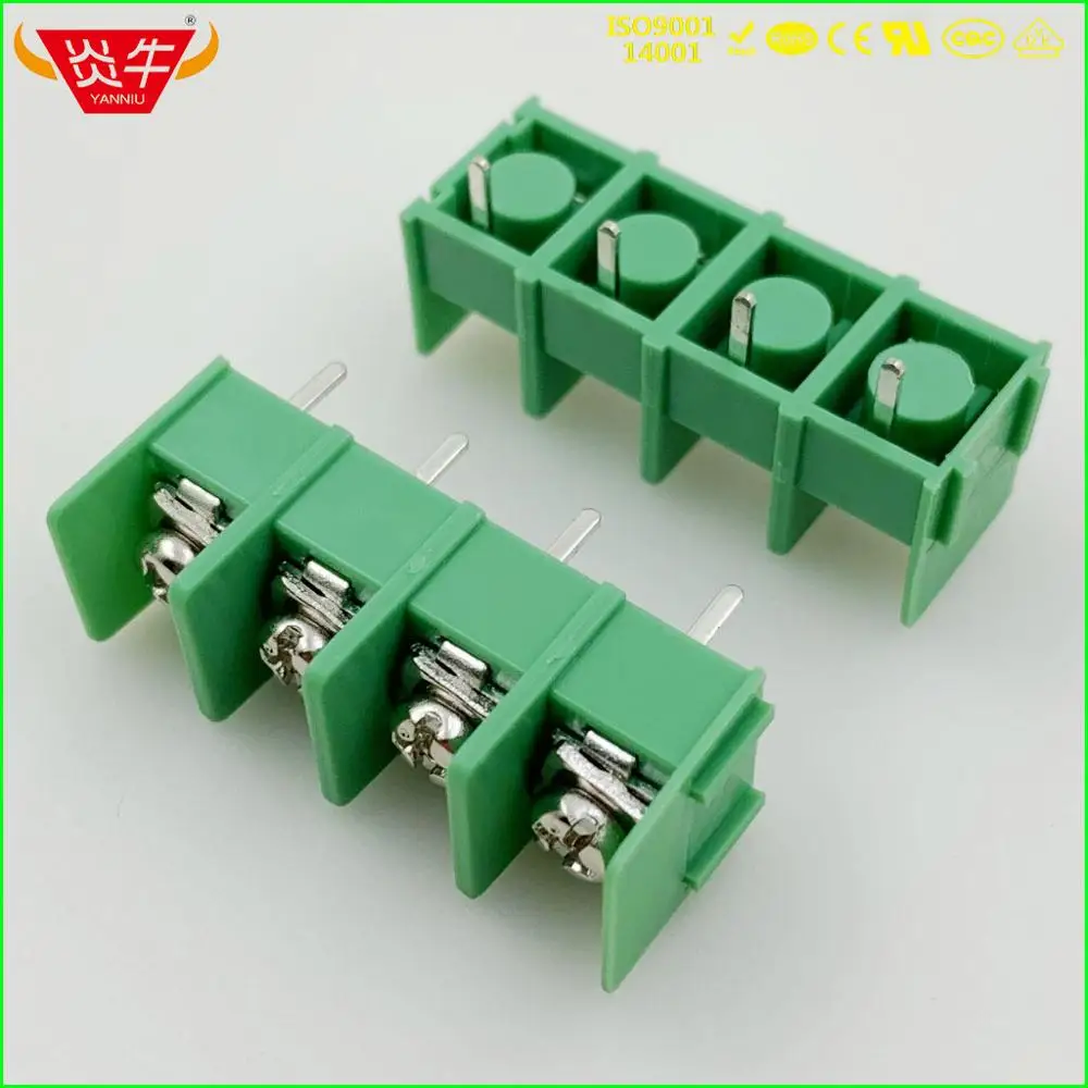 

KF8500 8.5 2P OR MORE PINS 8.5mm 2PIN PCB BARRIER TERMINAL BLOCKS GREE BLACK