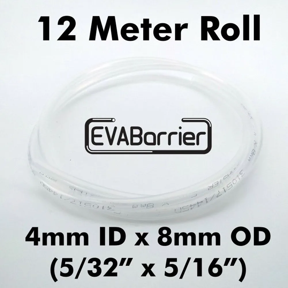 KegLand EVA 4mm(5/32) x8mm(5/16)  (12meter Length in Bag) Beer  / Gas Line