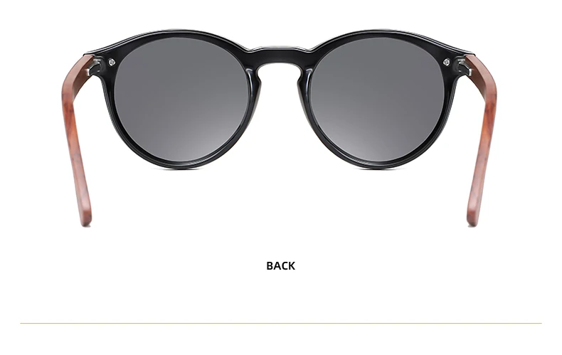 GM Retro Holz Sonnenbrille Männer Frauen Polarisierte Sonnenbrille Fahren Natürliche Holz Rahmen Brillen Spiegel Sonnenbrille Oculos S5031 – Detail 10