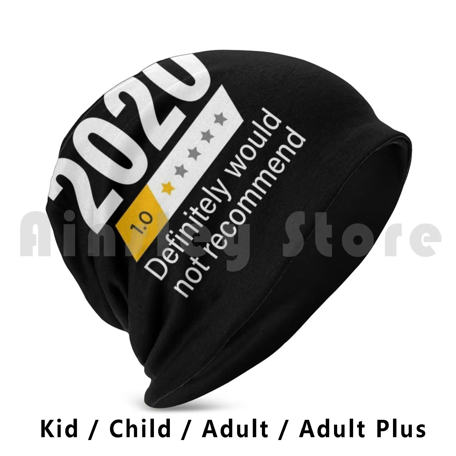 2020 One Star Rating Review-Definitely Would Not Recommend-Funny Sarcasm Gift Hat Hat