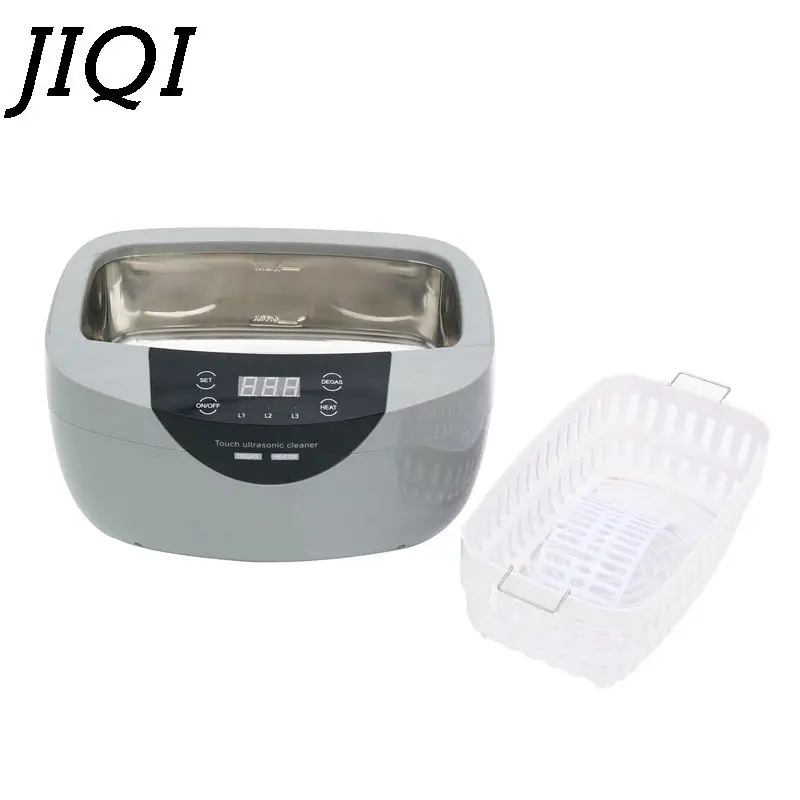 2.5L Thermostat Ultrasonic Cleaning Machine Constant Temperature Heating Jewelry Denture Watch Vegetable Fruit Prtable Washer EU