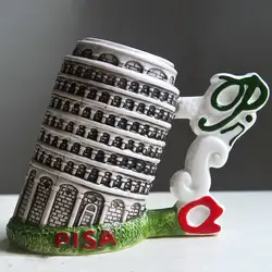 Creative Rome Italy The Leaning Tower of Pisa Ceramics Mugs coffee mug Milk Tea office Cups Drinkware the Best birthday Gift