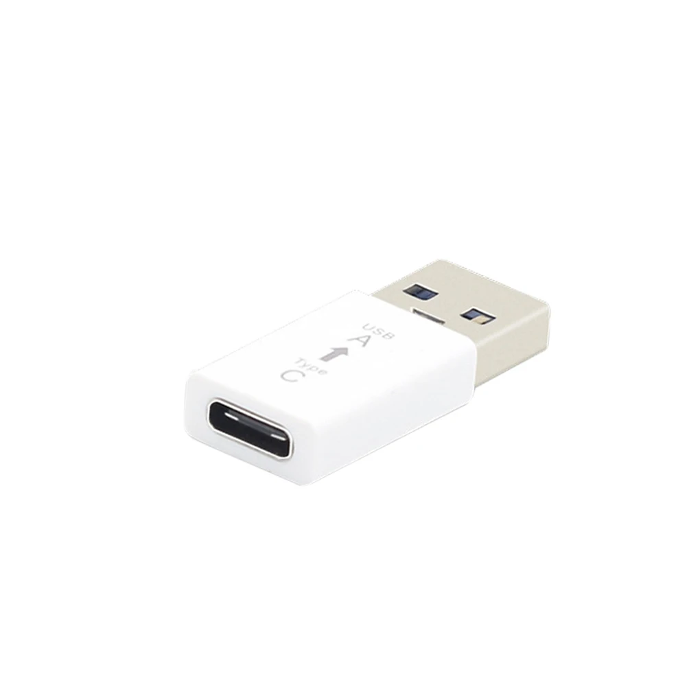Portátil de alta velocidade Tipo-C para USB 3 0 Adaptador, USB-C Feminino para USB Masculino Conversor, Conversor