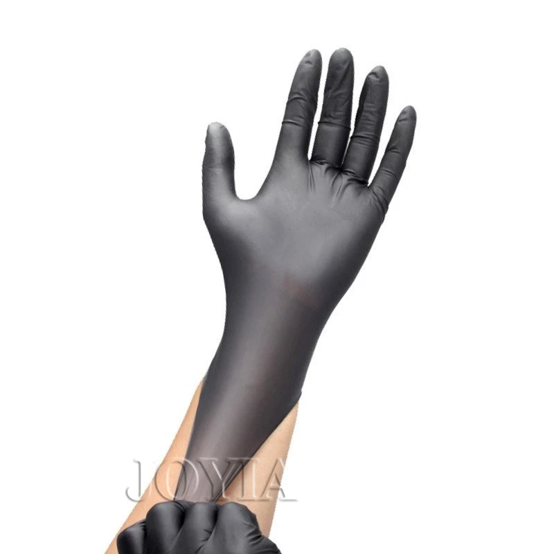 Disposable Gloves Black 100 50 20 pcs Latex Without Powder Nitrile Glove Small Large XS S M L Vinyl Food Handling No Box