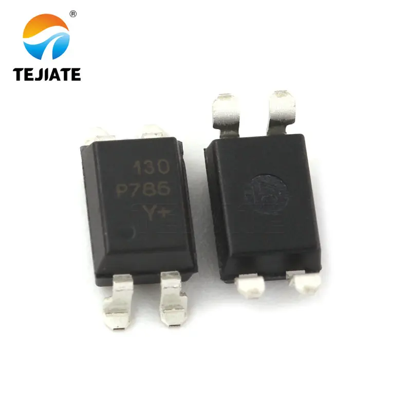 10PCS TEJIATE Optocoupler TLP785 P785 SOP-4 SMD Transistor Photoelectric Output Optical Isolator Imprint 130