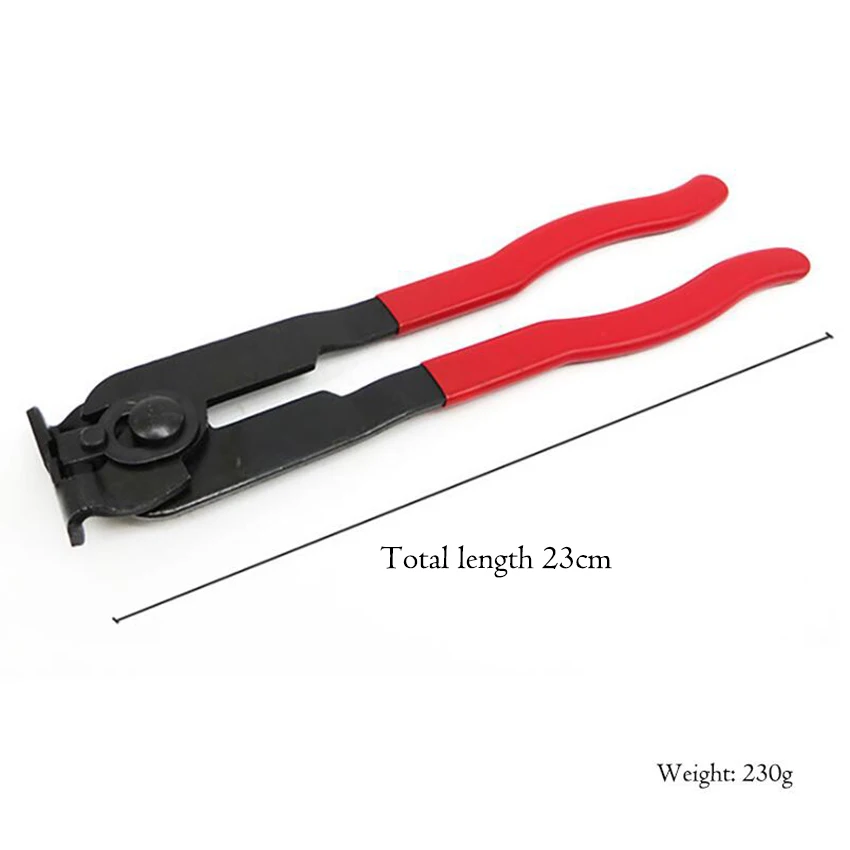 

Durable Car Tire Repair Clamp Anti-skid Handle Pliers With Dust Cover, Exhaust Pipe Clamps Removal Tools Car Repair Accessories