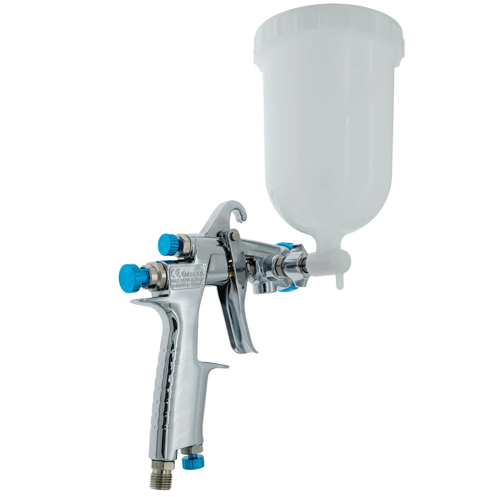 W101 pneumatic HVLP spray gun hand manual spray gun,1.0/1.3/1.5/1.8mm, W-101 paint Sprayer 400CC plastic tank