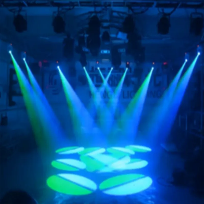 Mini LED Spot 60W Moving Head Gobo Light DMX control Manual Focus Pattern Rotation effects stage lighting DJ Disco party lights