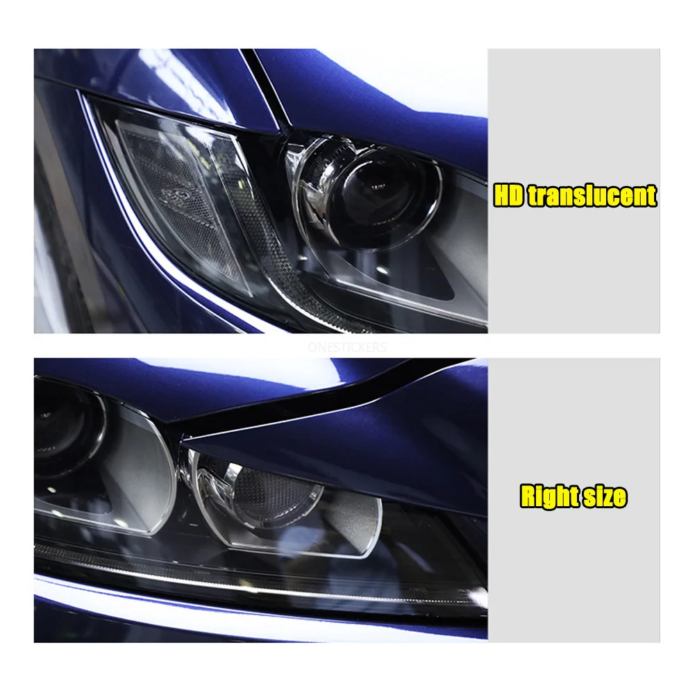 Voor Jaguar F-Tempo X761 Xe X760 Xf X260 E-PACE Xj X351 F-Type X152 Auto Accessoires Koplampen hd Tpu Gerookte Zwarte Protector Film