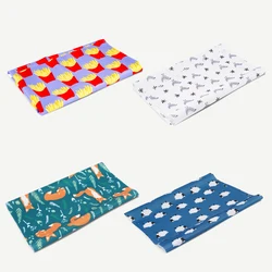 HappyFlute New Print 100% Polyester Reusable Wetbag Breathable PUL Fabric DIY Waterproof  Cloth Diaper Nappy for Baby