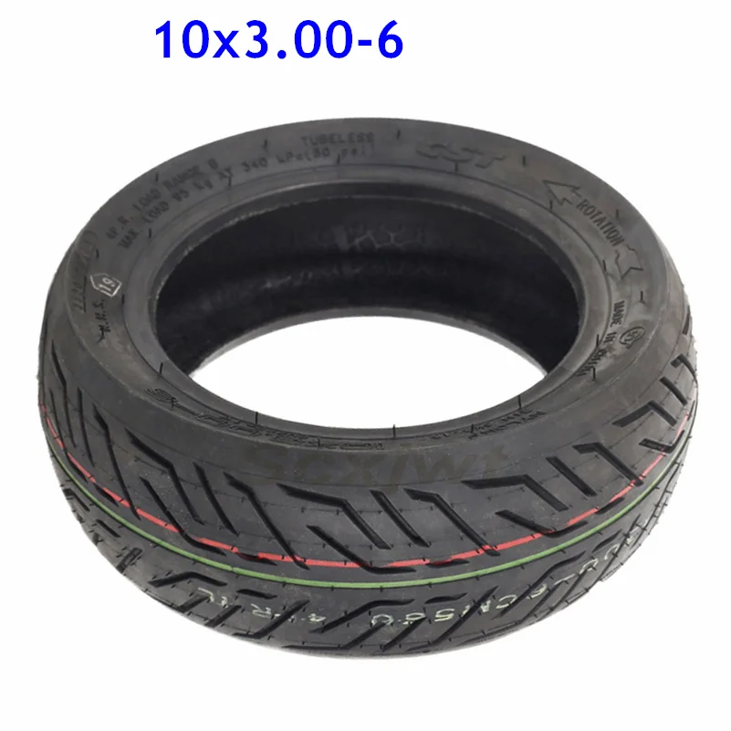 

10x3.00-6 Tubeless Tire for Electric Scooter Kugoo M4 Pro 10 Inch City-road Vacuum 10x3 Ty