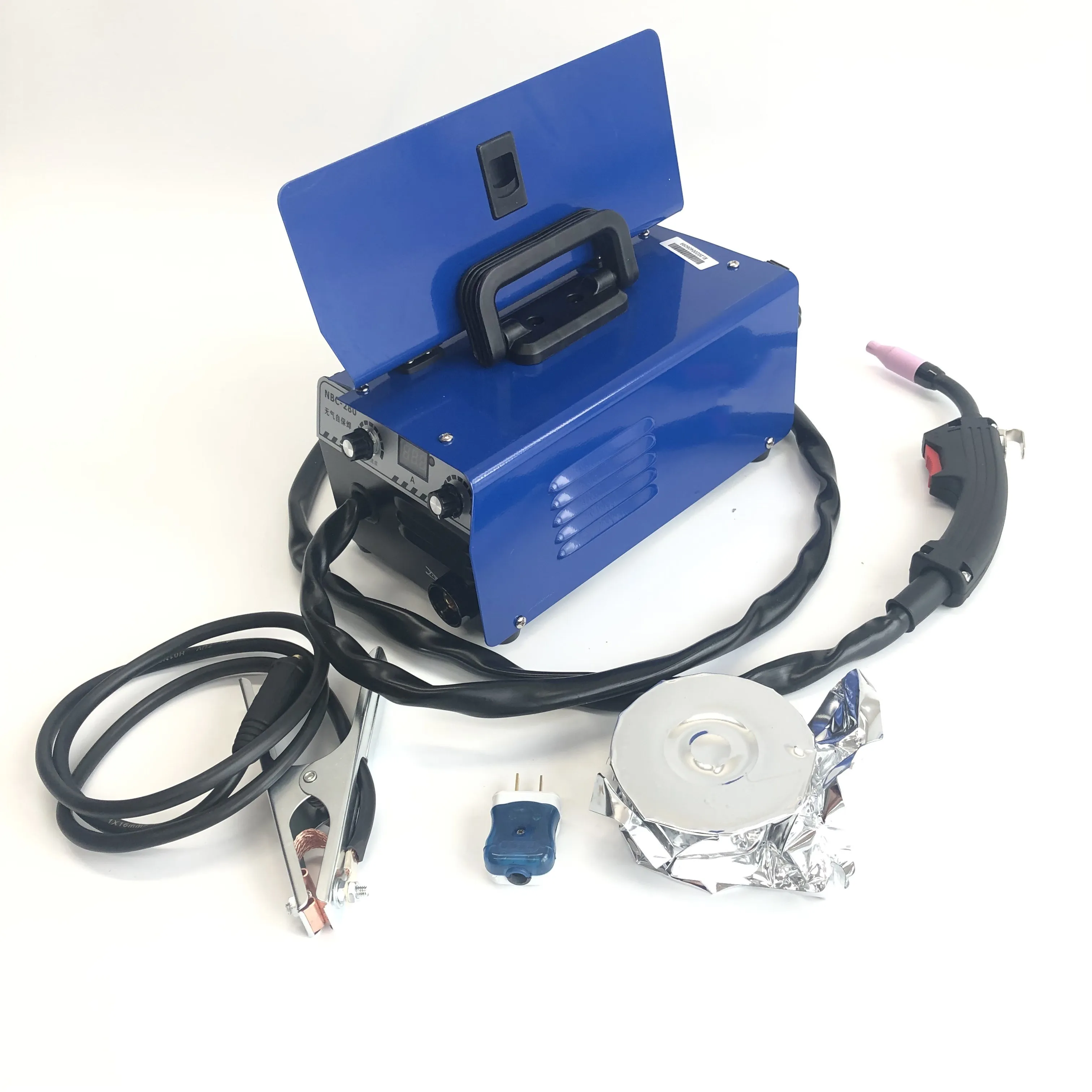 Ru Giao Hàng NBC280 Mini, Máy Hàn Điện Gasless Khí Điôxít Cacbon Che Chắn Máy Hàn