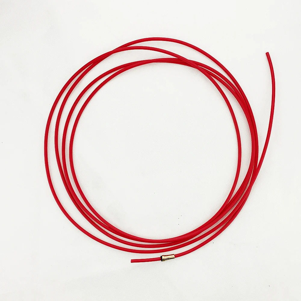 MIG MAG Welding Torch PTFE Liner 0.6-0.8/0.8-1.0/1.2-1.6 Welding Wire Euro Central Quick Connector Kit 3M 4M 5M Red Yellow Blue