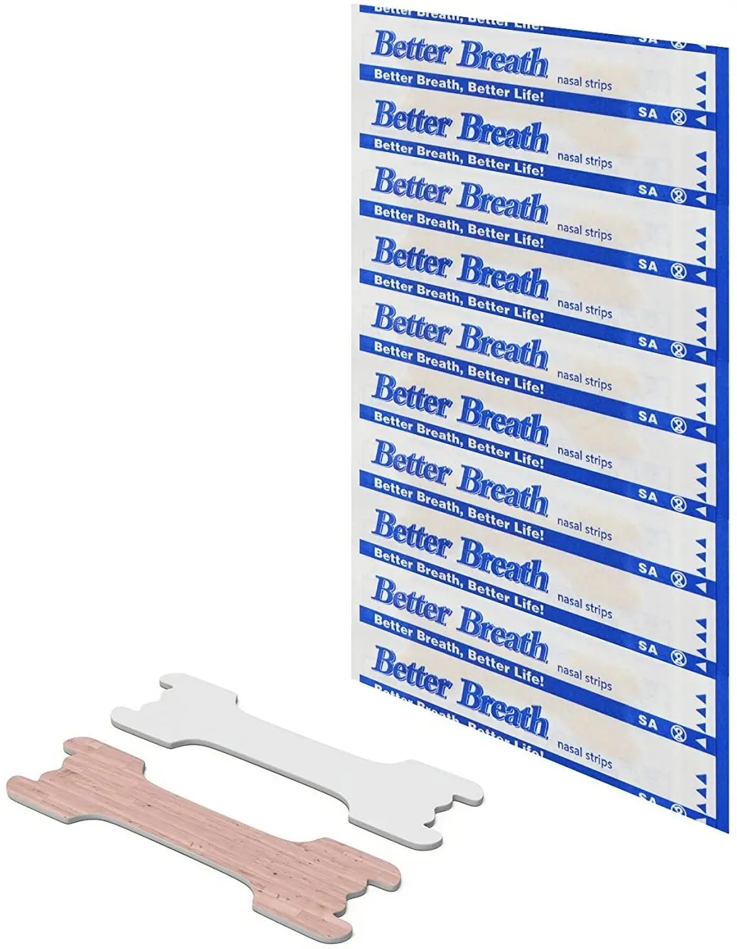 50pcs Better Breath Breathe Right Nasal Strips Nasal Patch Sleep Better Health Snoring Strips Anti Snoring Patch