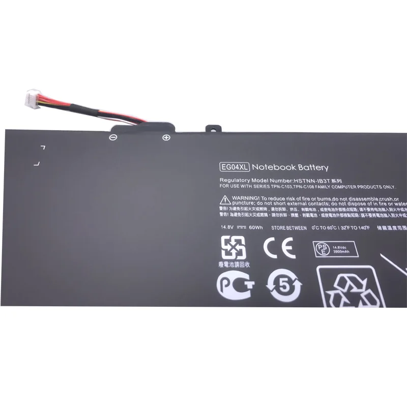 Imagem -05 - Bateria do Portátil para hp Envy 61051er 6-1006ea 6-1004tu Hstnn-ib3t Tpn-c103 Tpn-c108 Hstnn-db3t 14.8v 60wh Novo Lmdtk-eg04xl