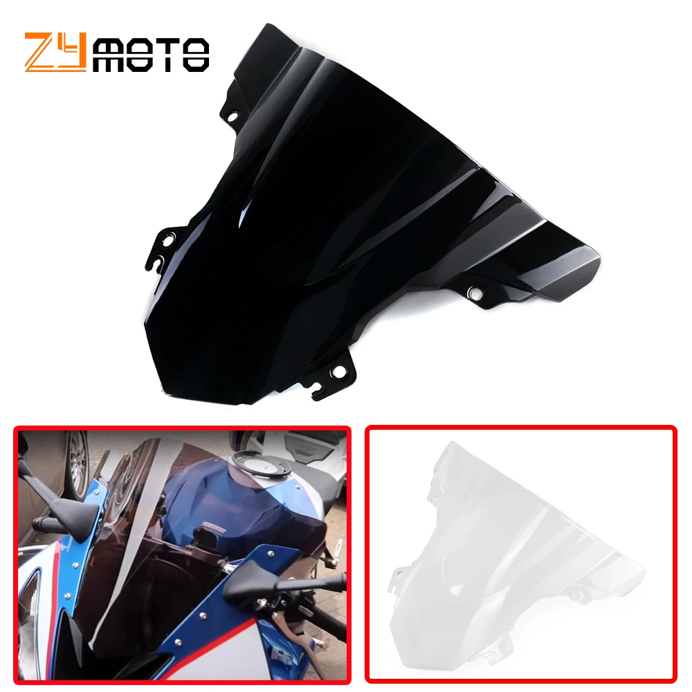 For BMW S1000RR 2015 2016 2017 2018 S1000 RR 15-18 S 1000RR Motorcycle screen Windshield WindScreen Double Bubble S 1000 RR