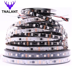 DC12V WS2811 5050 RGB Led Strip Light SMD Addressable 30 48 60LEDs External 1 IC Control 3 Leds Bright Normal Led Lights