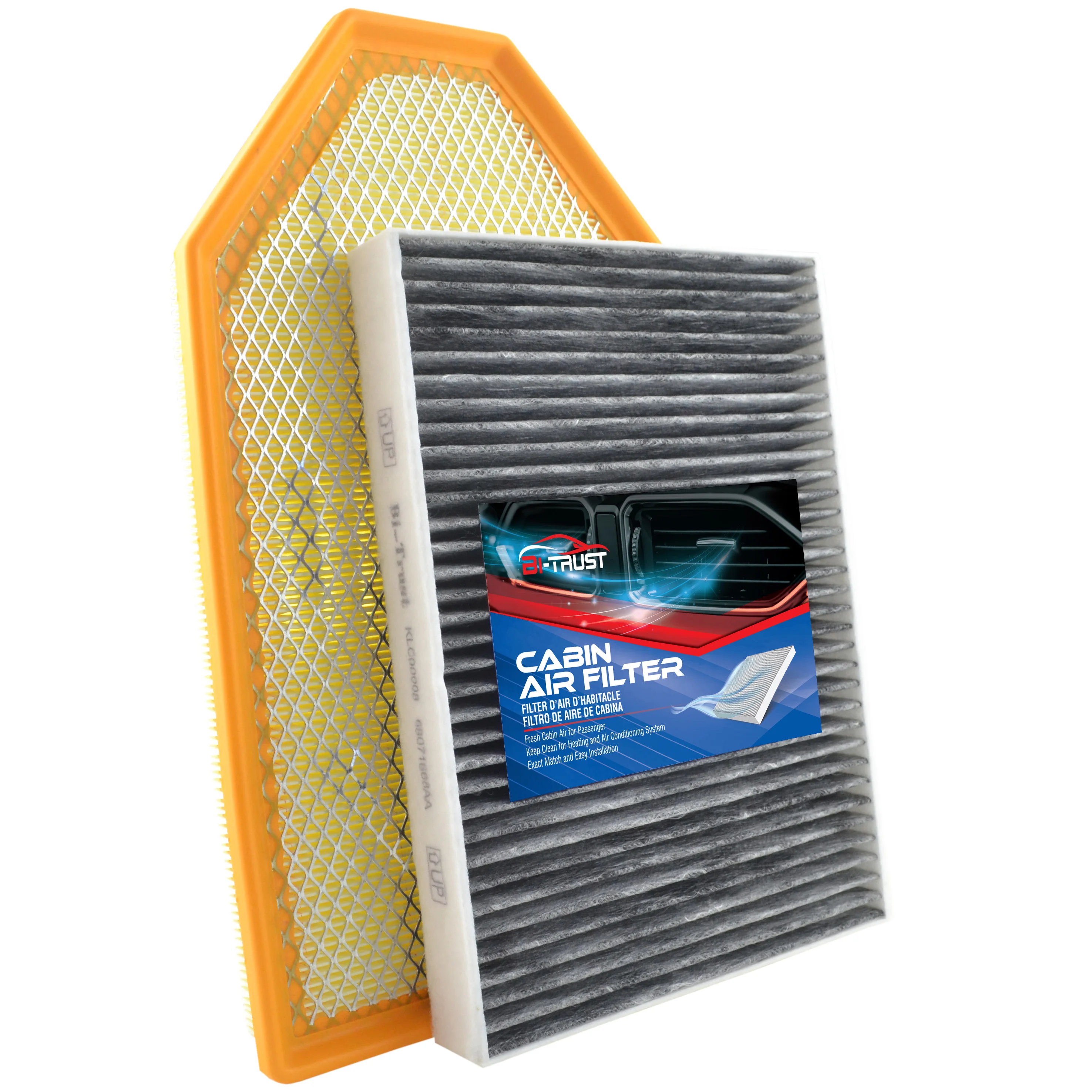 

Bi-Trust Engine & Cabin Air Filter for Chrysler 300/Dodge Challenger/Dodge Charger CF11668 68071668AA