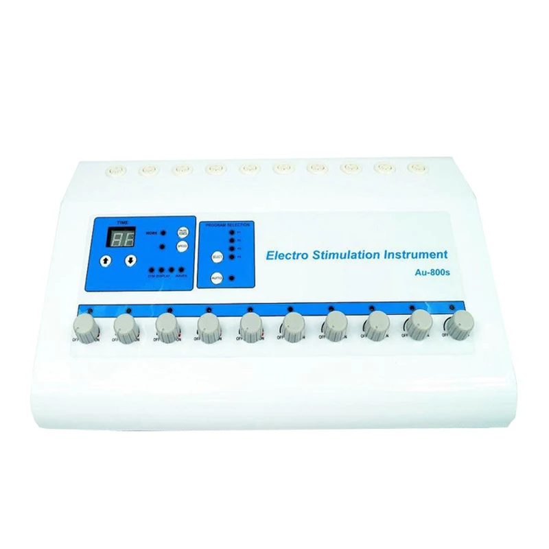 AU-800S Micro courant équipement de beauté patch physiothérapie appareil de massage micro courant patch dispositif gagnant musculaire