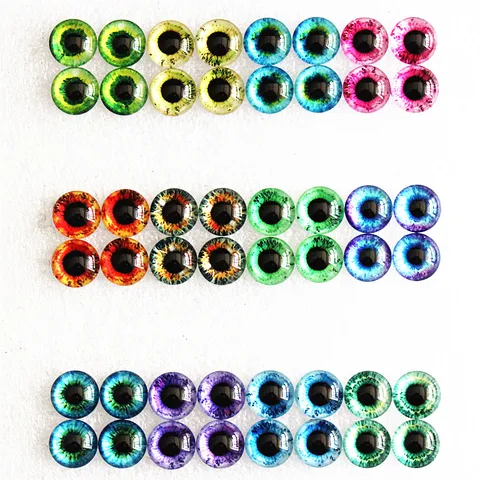 Стеклянные кабошоны глаз дракона Onebeading, 50 штук — изображение продукта