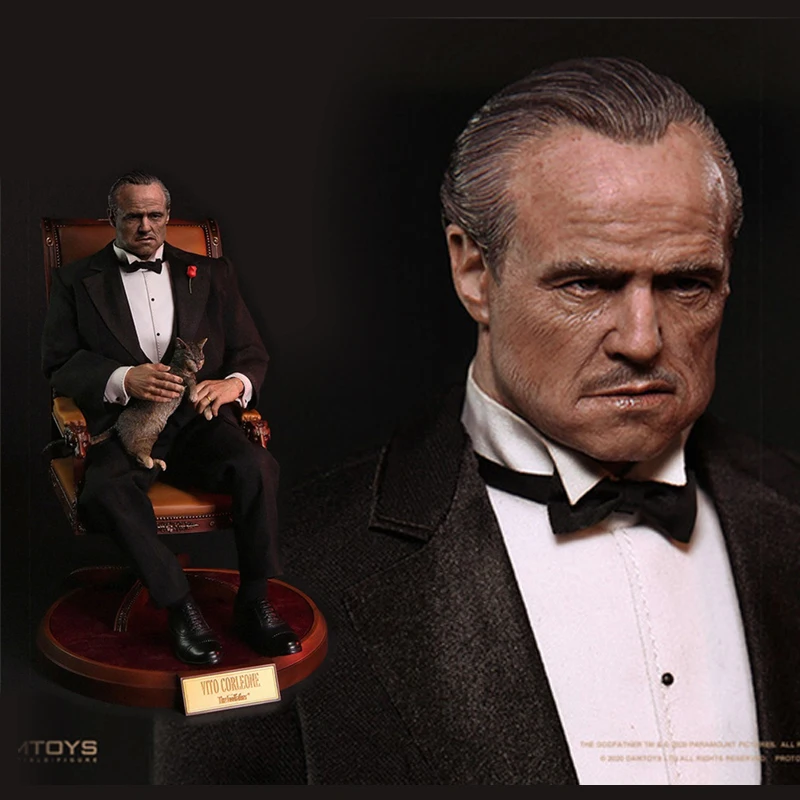 

In Stock DAMTOYS DMS032 1/6 Scale Godfather Corleone Formal Edition 12 inch Full Set Figure Model for Fans Collection