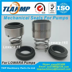 LWL-16S , LWL-16-X Balance type Mechanical Seals (Shaft size 16/20mm) for LO-WARA e-SV , For EBA-RA EVMSG5 Series Pumps