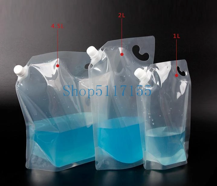 1000ml/ 1L Stand up Plastic Drink Packaging Spout Bag Pouch for Beverage Liquid Juice Milk Coffee Water