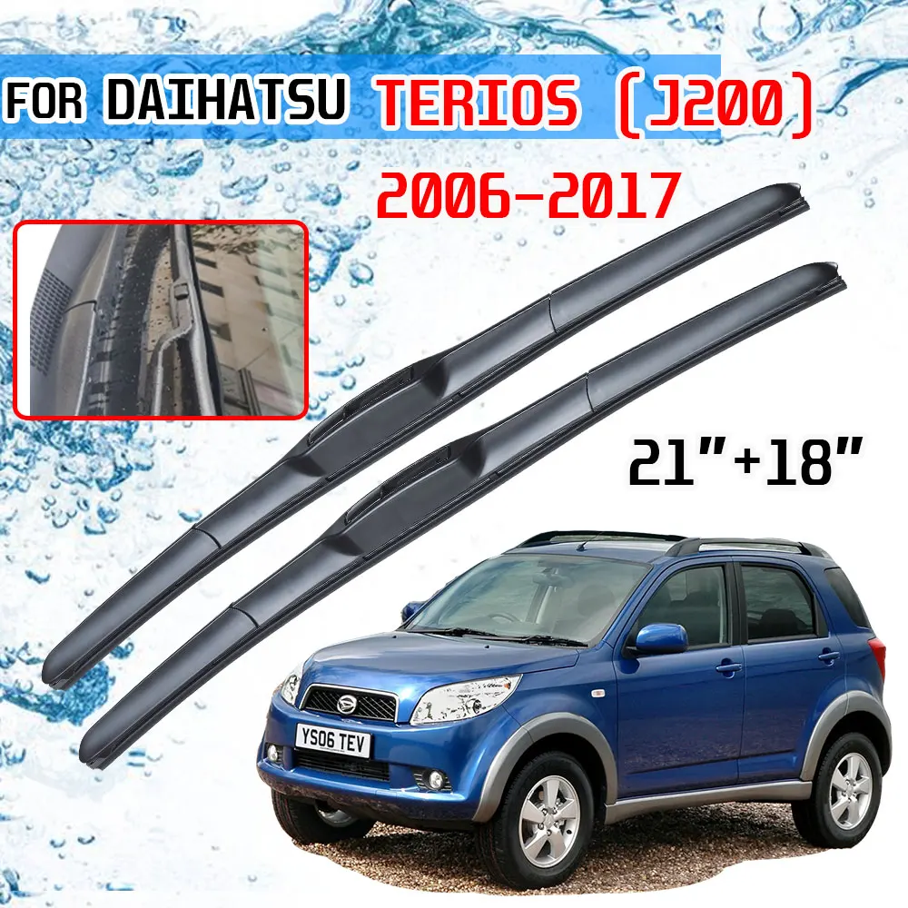 For Daihatsu Terios Bego Toyota Rush 2006~2017 J200 Accessories Windscreen Wiper Blade for Car 2007 2008 2009 2010 2015 2016