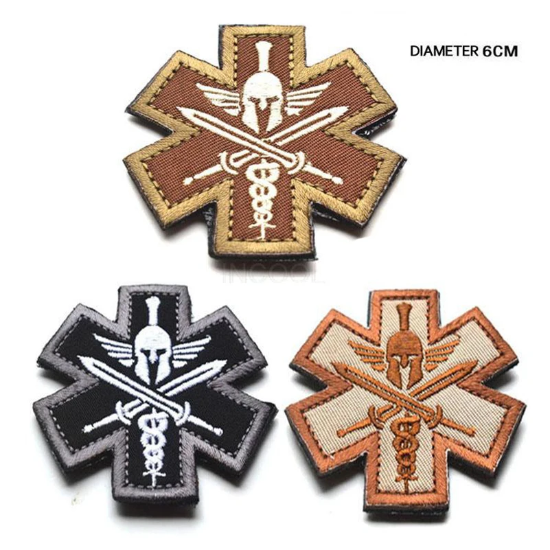 IR Infrared Reflective US American Embroidered Patches Skull Patches Helmet Rubber Embroidery Patch For Clothing