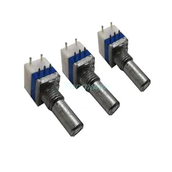 5pcs Walkie Talkie Interphone Potentiometer A103 A10K Volume Switch Interphone Accessories for Baofeng BF-888S UV-5R UV-82