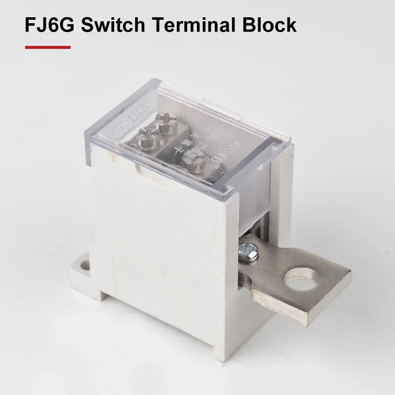 FJ6G Switch Terminal Block Branch Circuit Breaker Junction Box 1-IN Multiple-OUT Air Switches Connector Multi-Circuit Connection