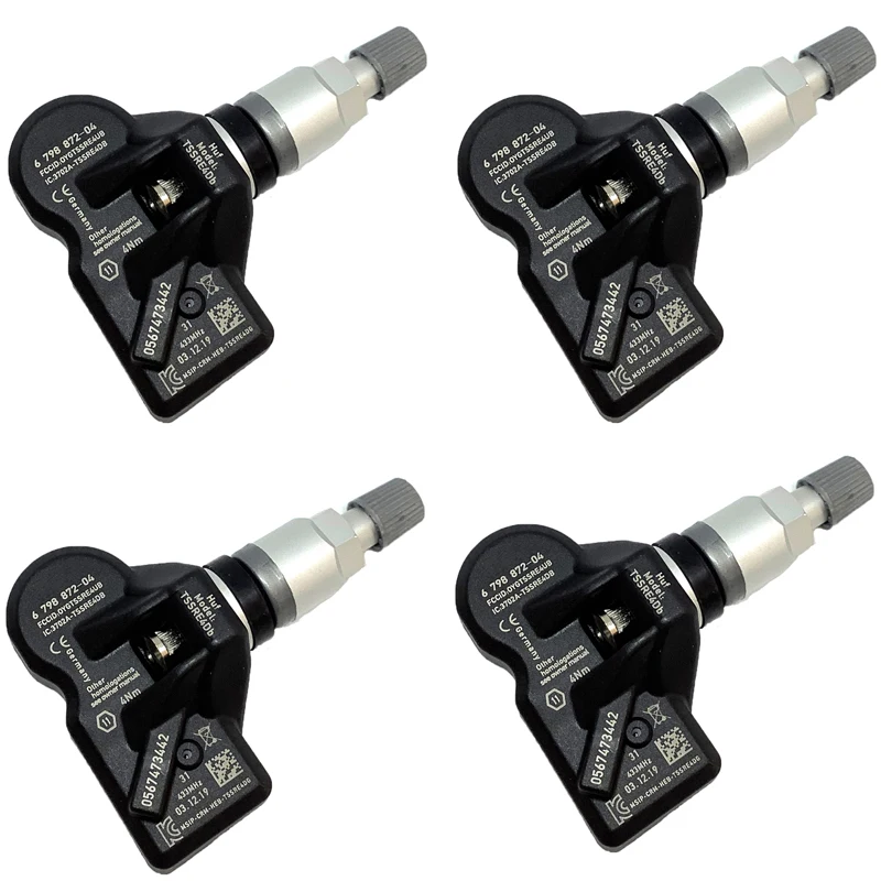 4PCS/Lot TPMS 36106874830 36106890964 433Mhz Car Tire Pressure Monitoring System For BMW 5 6 7 X1 X3 X4 36106798872 6798872