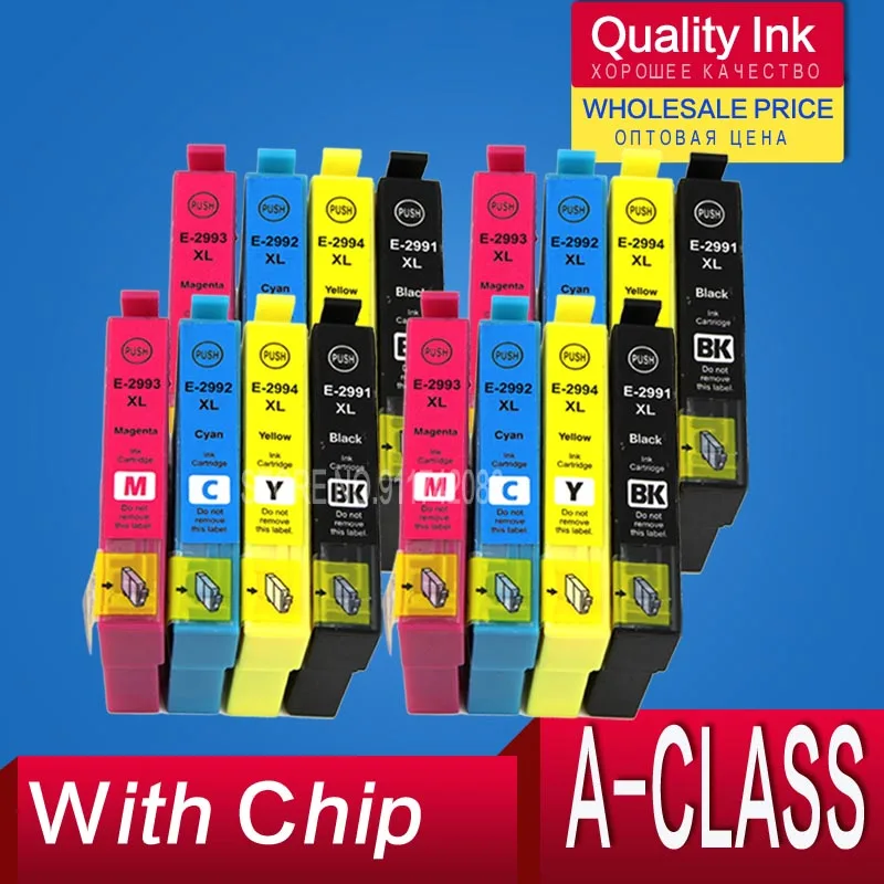 Cartouche d'encre pour imprimante Epson XP345 XP445 XP352 XP355, Expression européenne uniquement 29 29XL Cartouche d'encre pour imprimante Epson XP345 XP445 XP352 XP355, Expression européenne uniquement 29 29XL