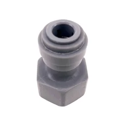 KegLand Monotight - 8mm(5/16inch) x1/2inch Thread Female push-in fittings plastic quick connect pipe hose Connector beer brewing