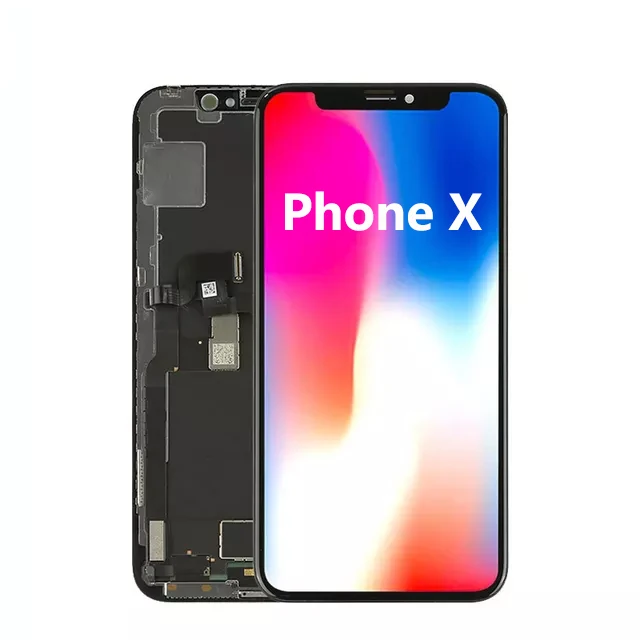 

AAA+++ OLED For iPhone X XR XS LCD Display Assembly Replacement TFT IPS Iphone11 3D Force Touch Screen Digitizer No Dead Pixel