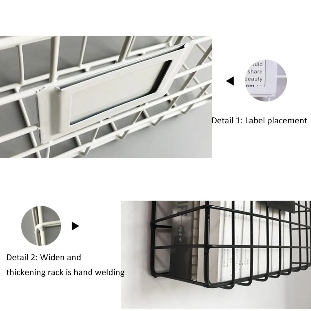 Besi Tempa Rak Majalah Inovatif Sederhana Dinding Dekoratif Rak Koran Dokumen Rak Penyimpanan File