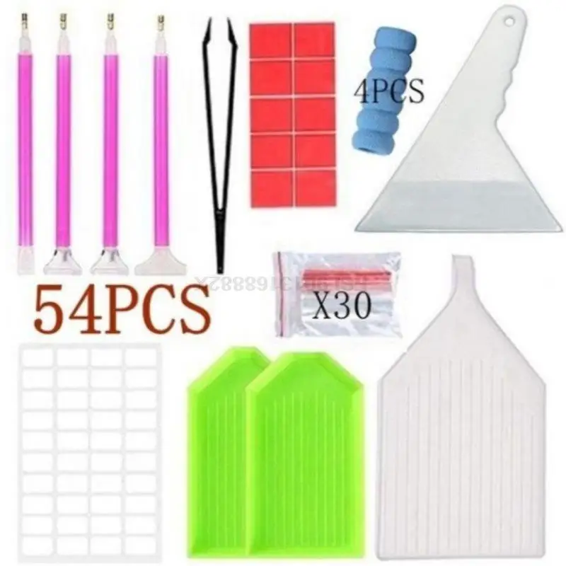 Roller Press Drill Applicator Artifact DIY Diamond Painting Cross Stitch Craft Tool Art Embroidery Fitting Kit