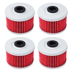 1/2/4pcs Oil Filter for Honda Foreman TRX400X TRX400EX TRX 400EX Fourtrax Rancher TRX420 TRX450 TRX500 FE/FM/FP/TE/TM TRX500S