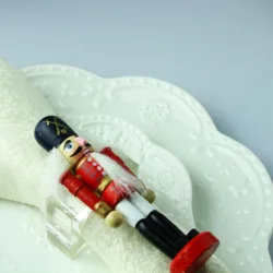 Free Shipping Nutcracker Napkin Ring 4Pcs New Design