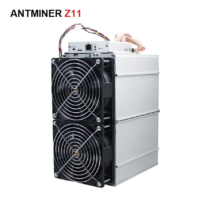 Hogere Winst Zec Mijnbouwmachine 135Ksols Tweede Gebruikt Antminer Bitmain Z11 Mijnwerker Asic Blockchain Mijnwerkers Met Voeding