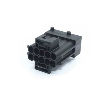 Free shipping 10 pcs 10 Pin auto car wire connector plug black waterproof connectors automotive male connector 1-965423-1