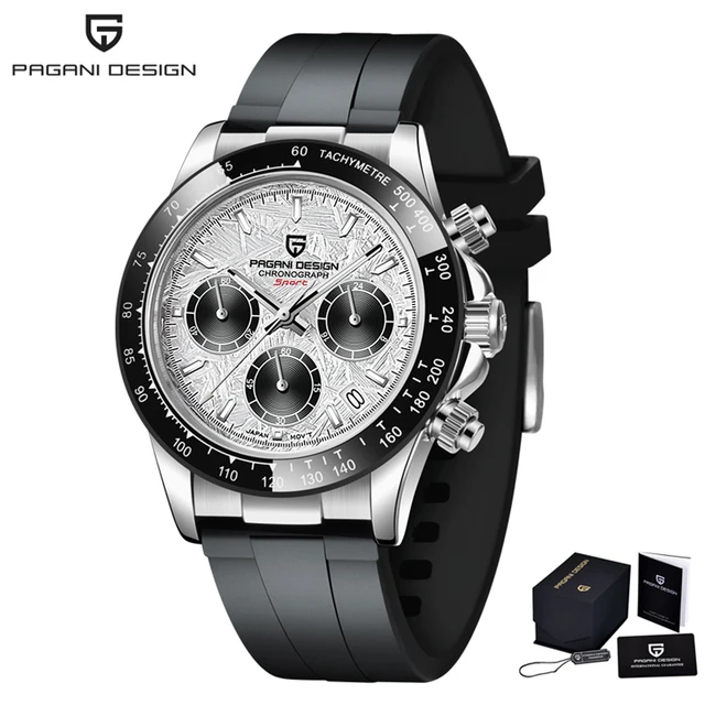 PAGANI DESIGN Luxury Men's Watch Quartz Men's Business Watch Top Brand Luxury Waterproof Men's Chronograph VK63 Reloj Hombre image 3