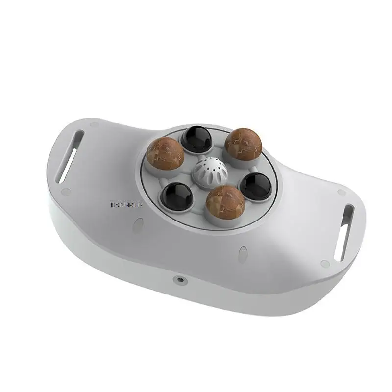 Bianstone automatic abdominal massager for rubbing stomach and intestinal motility, warm moxibustion and abdominal massager