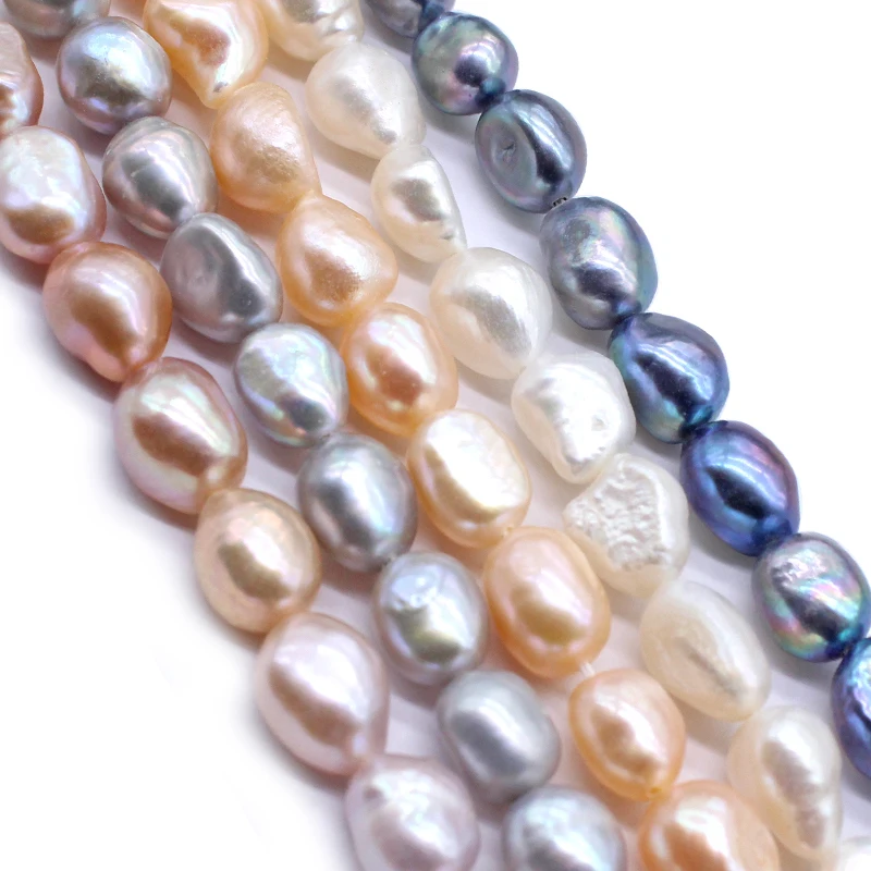 100% Natural Freshwater Pearl Beads Baroque Pearl Beads For Jewelry Making DIY Charm Pearl Bracelet Necklace 5-11mm Strand 15\'\'