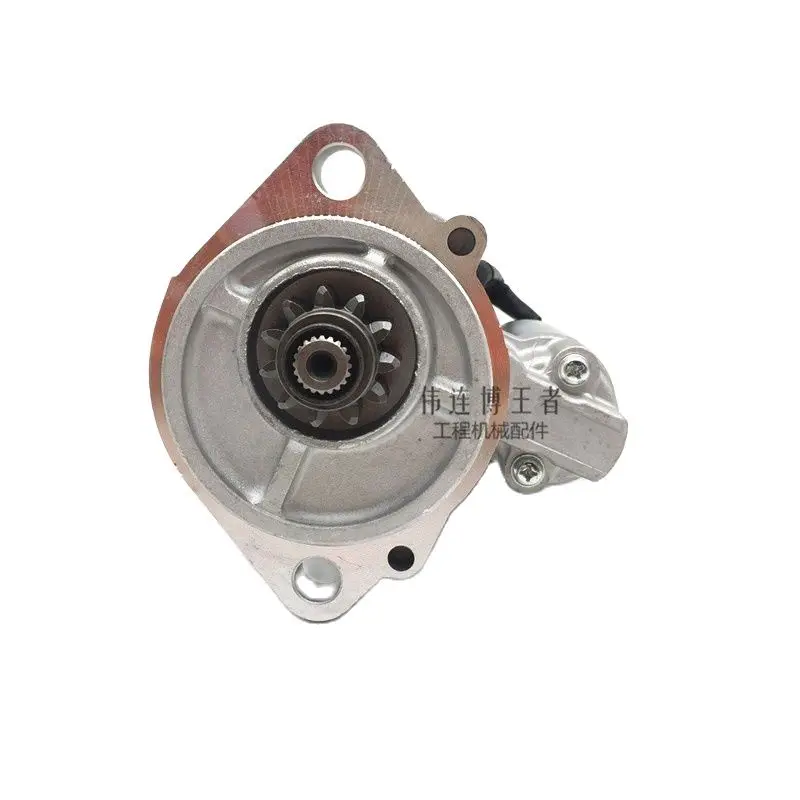 For Excavator Hitachi ZAX60 70 Starter Motor Assembly Isuzu 4JG1 Engine Starter Motor Starter