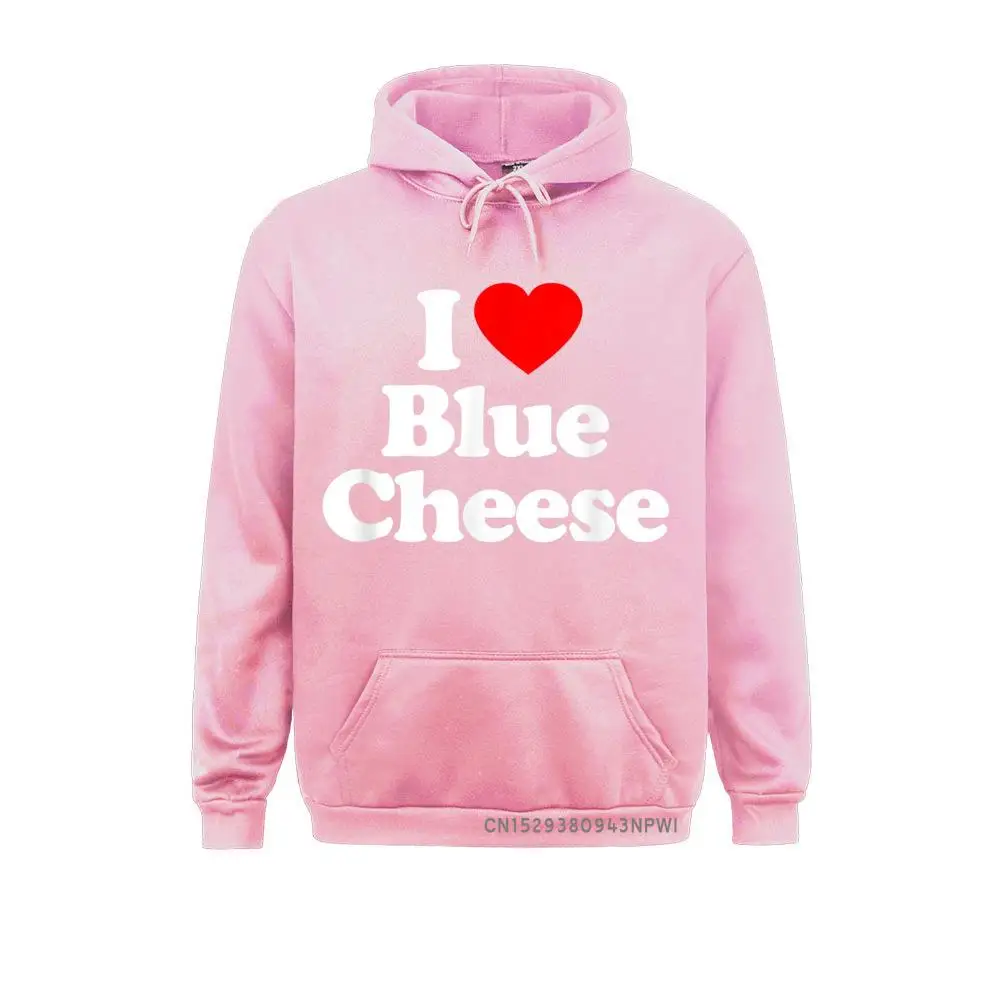 Blue Cheese Love Heart Funny Birthday Gift Pullover Personalized Father Day Women Hoodies Sportswears Fashion Sweatshirts